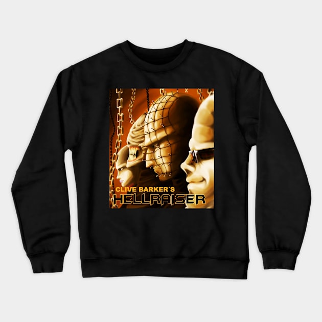 Hellraiser Crewneck Sweatshirt by gabrielcardozoart